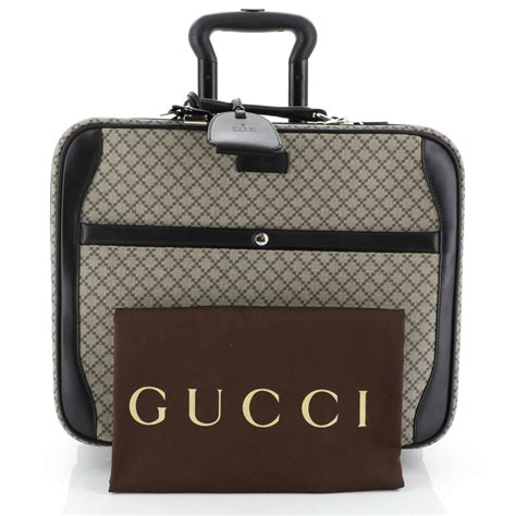 gucci trolley bag|Gucci luggage bag used prices.